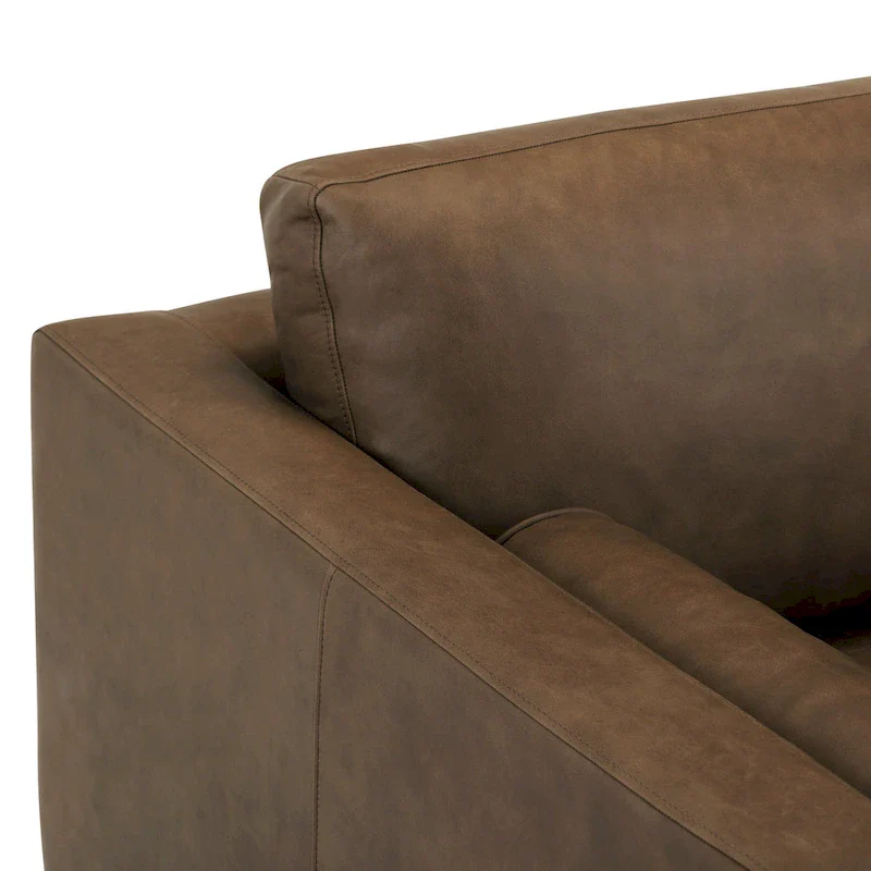 Napa 72 Apartment Sofa - Full Grain Genuine Italian Leather