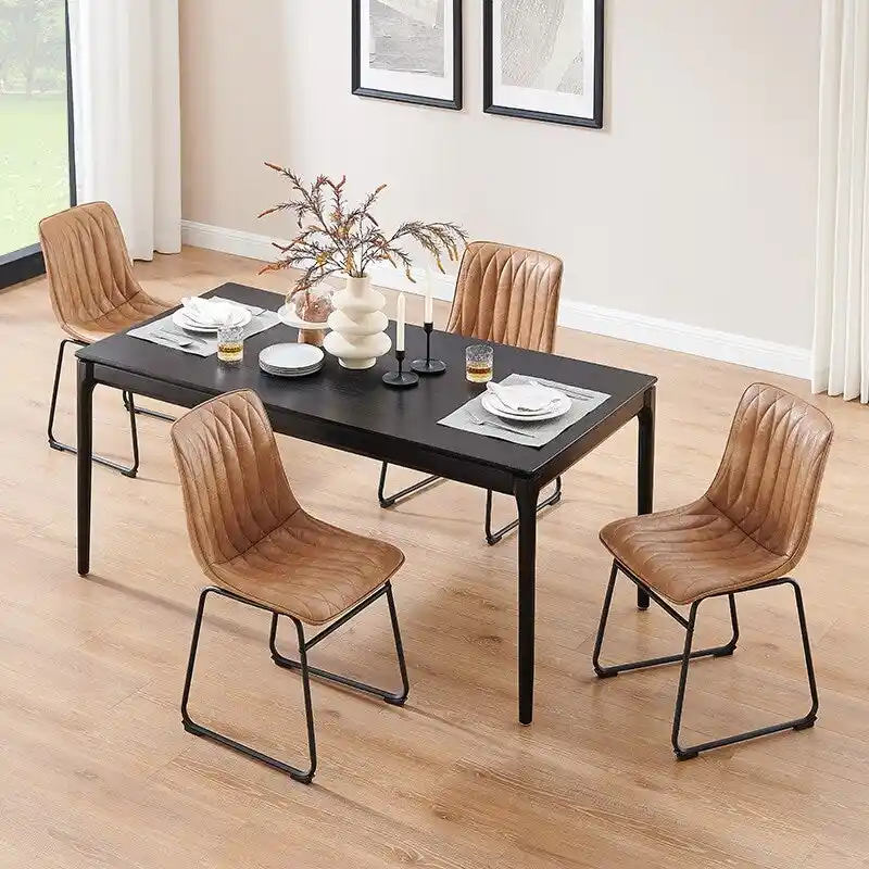 Faux Leather Dining Chair (Set of 2)