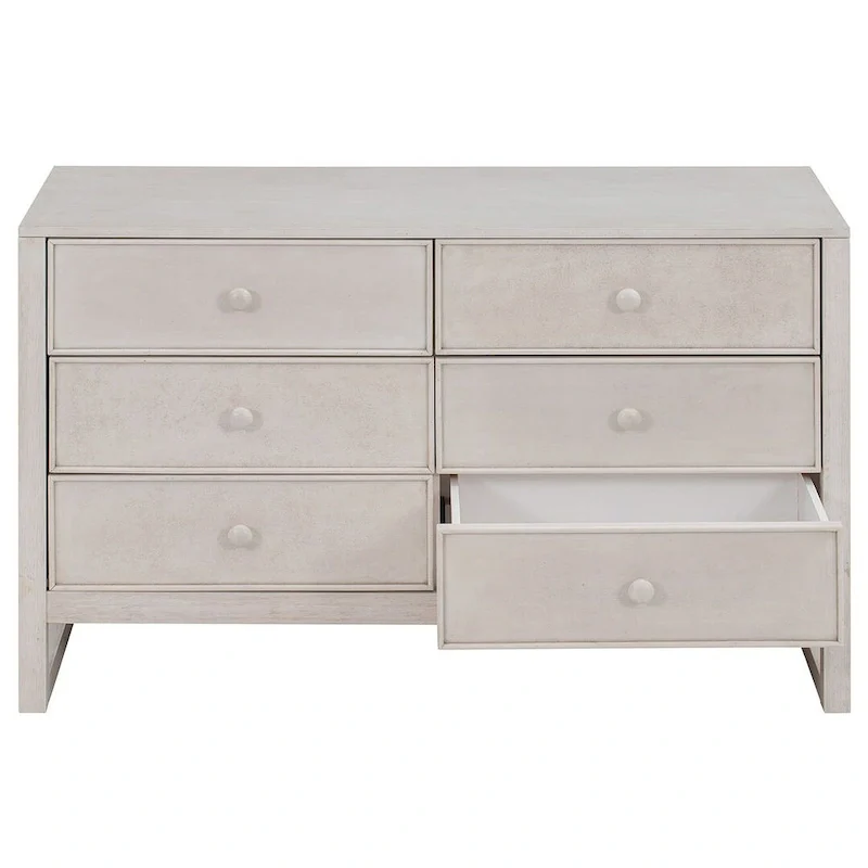 47.8 L Rustic Wooden Dresser Chest of Drawers for Bedroom