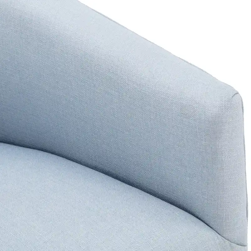 Elayne Skirted Fabric Swivel Accent Chair by Greyson Living