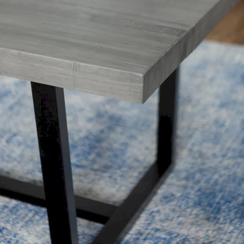 Distressed Pine Wood Dining Table 72