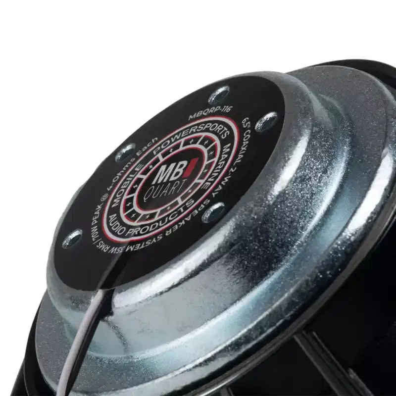 MB Quart 6.5 Front/Rear Speakers for Polaris RZR Pro XP, Pro R, Turbo R 20-24