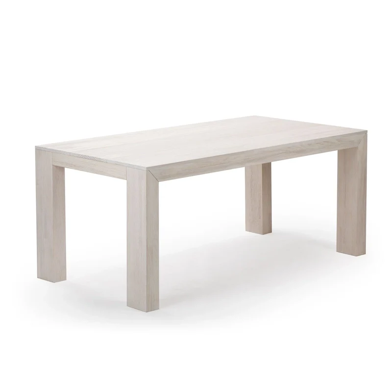 Plank and Beam Rectangular Modern Dining Table - 72