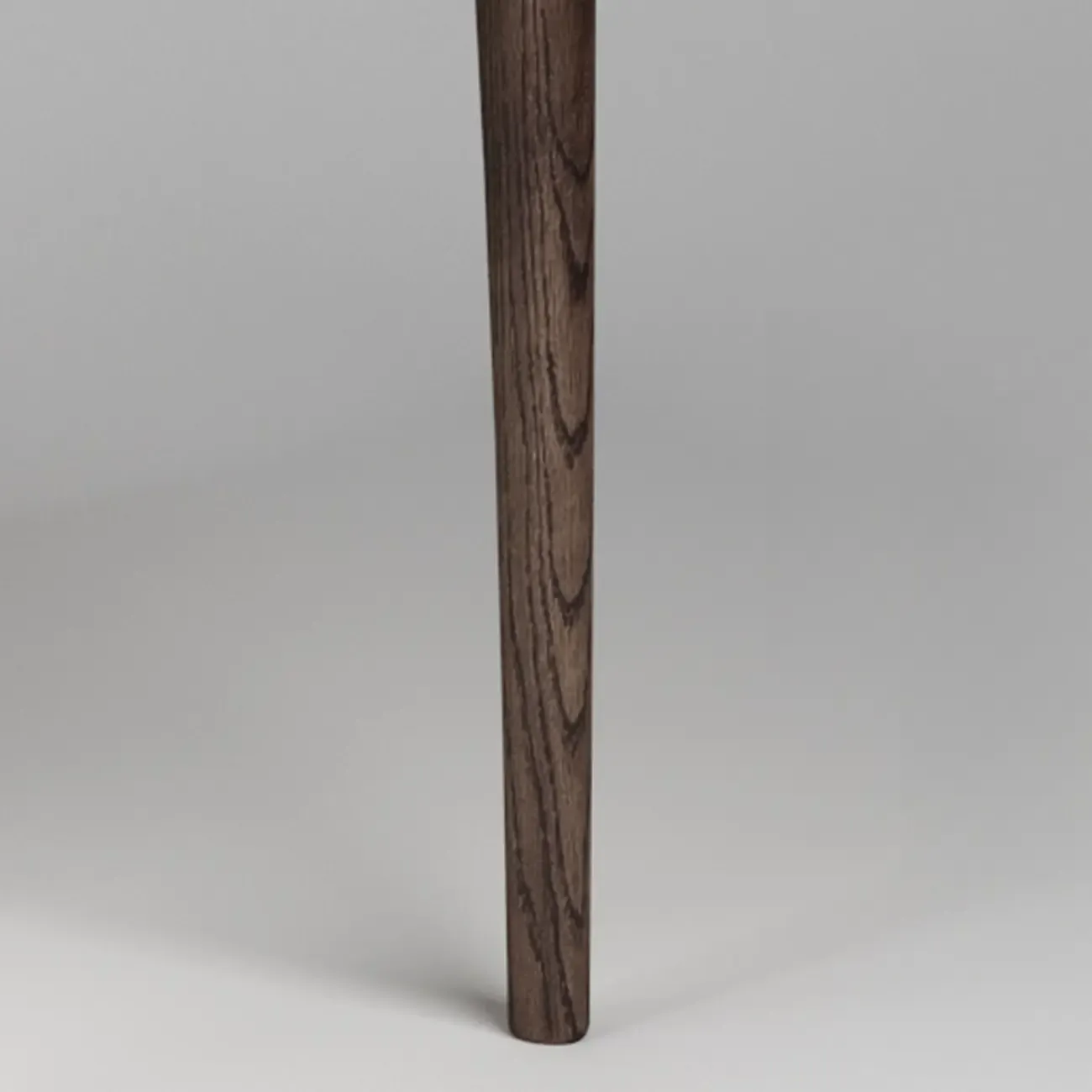 Modern Upholstered Dining Chair Square Shape with Wood Arms