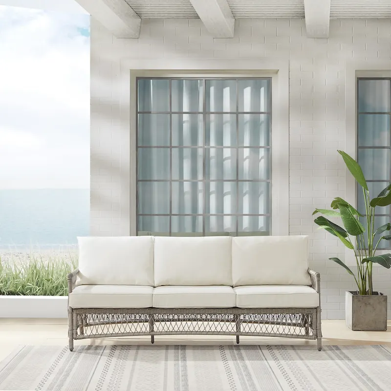 Thatcher Outdoor Wicker Sofa
