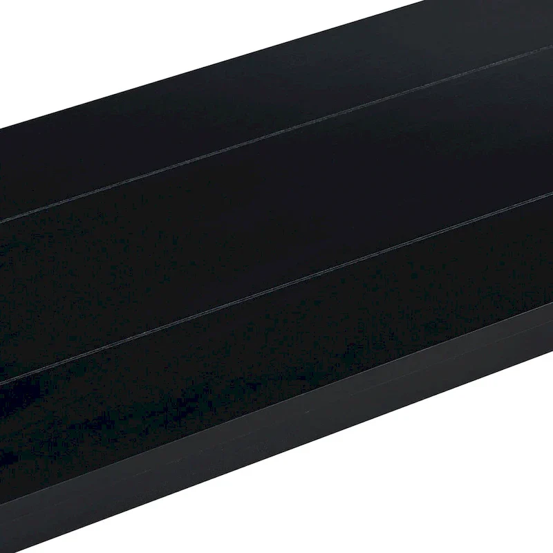 Narrow Long Entryway Console Table Side Table with Bottom Shelf