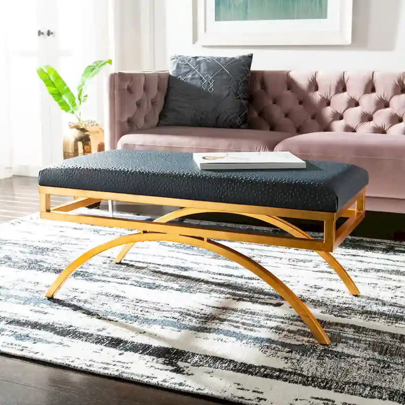 Belinda Modern Glam Arc Bench