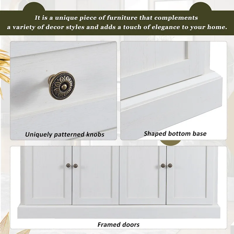 Buffet Cabinet with 2 Drawers