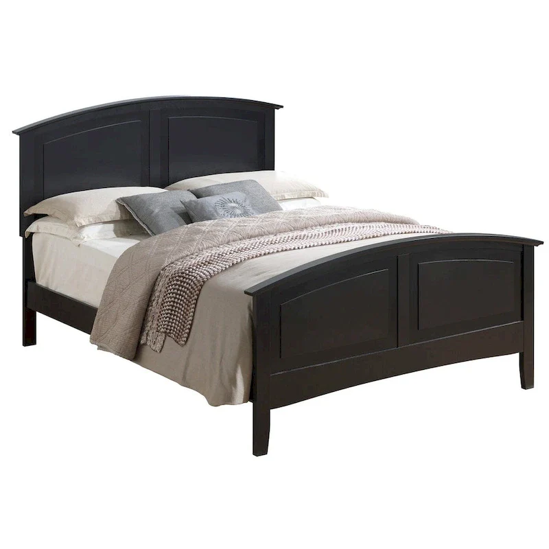 Hammond Queen Panel Bed with Curved Top Rail