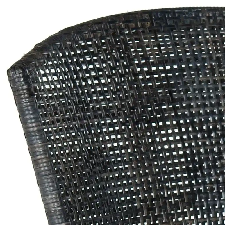 SAFAVIEH Iroda Black Dining Chair (Set of 2) - 17.5x21.8x33.3 - 18Wx22Dx33H