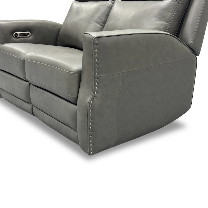 Maxwellton Cedar Power Reclining Loveseat with Power Headrests and Lumbar by Flexsteel - 56