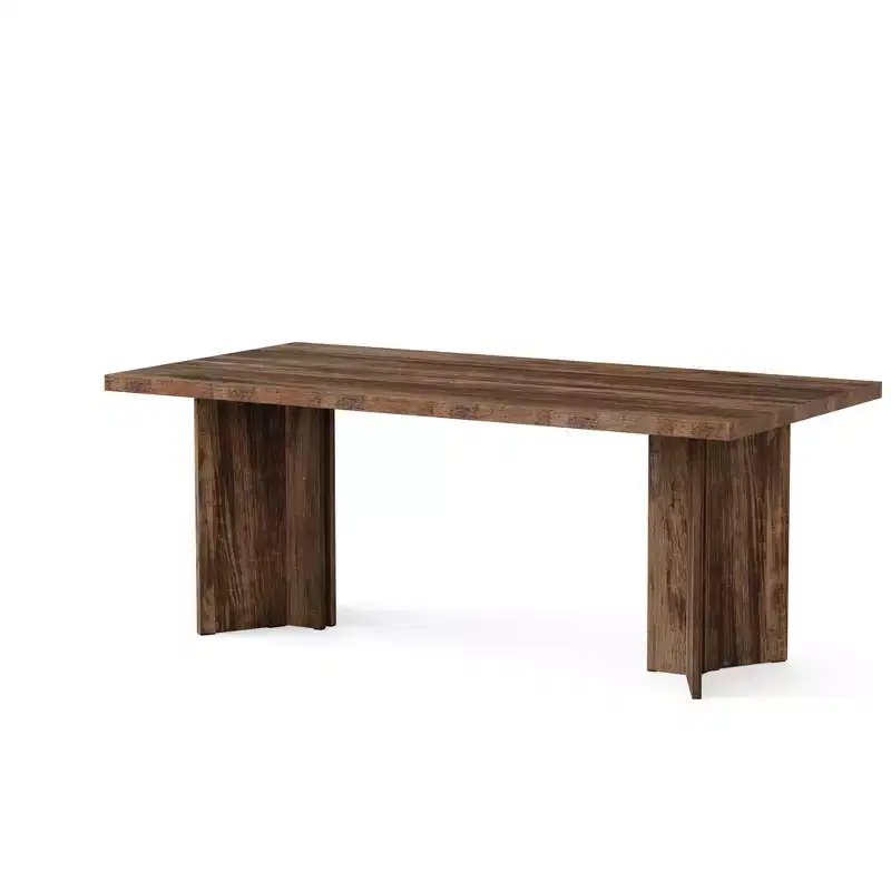 MAYEERTY 63 Inch Multifunctional Dining Table Executive Desk 1.57 Inch Thick E1 Board