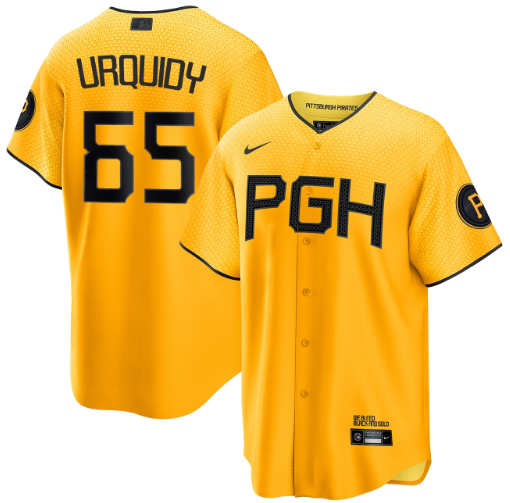 José Urquidy Pittsburgh Pirates City Connect Jersey