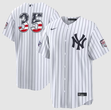 2026 All-Star Edition Stars & Stripes New York Yankees Cody Bellinger White Stadium Jersey