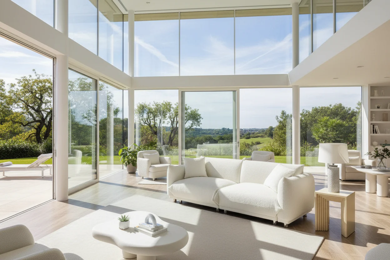 86.5 Teddy Velvet Large Bread Sofa With Pillows White