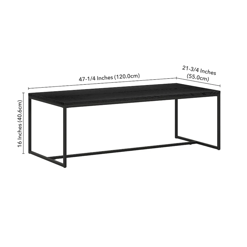 Boone 47 Wide Rectangular Coffee Table