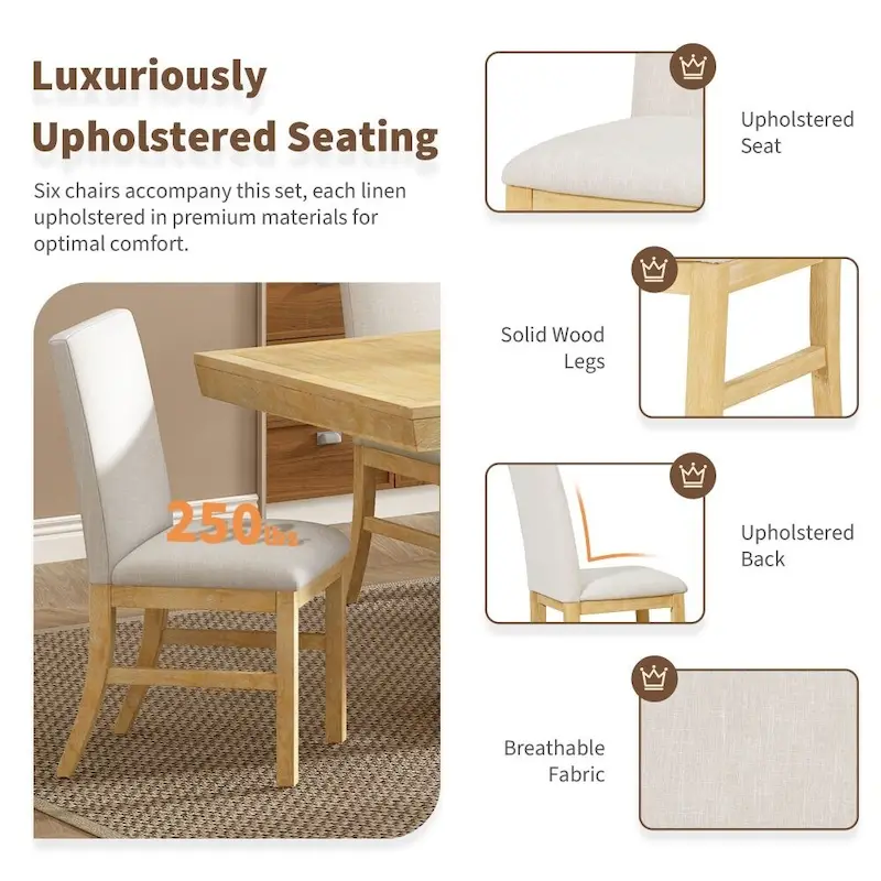 Traditional 7-Piece 72