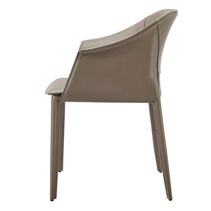 Recycled PU Leather Dining Chair