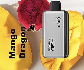 HQD Miracle 8000 Puffs 15 Flavors NEW