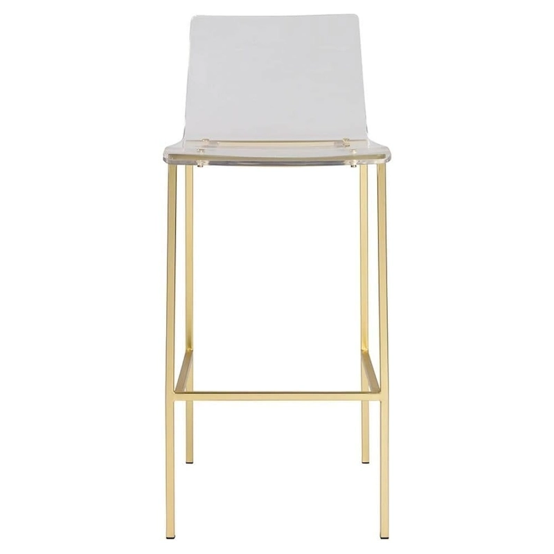 Sasha Modern Clear Transparent Stool