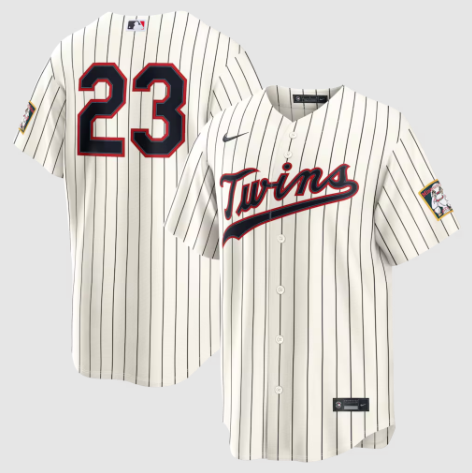 Minnesota Twins Royce Lewis Cream 2026 Field of Dreams Stadium Jersey