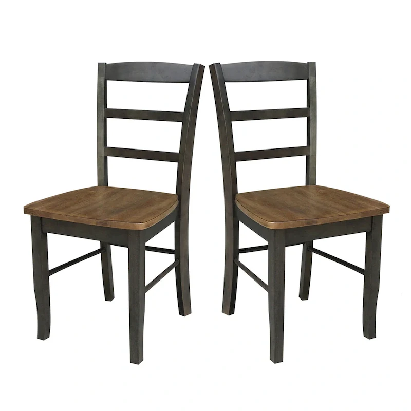 Solid Wood Ladderback Dining Chairs