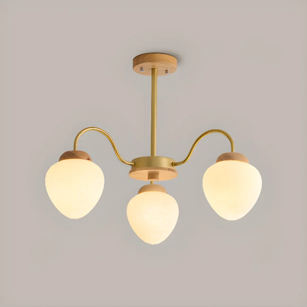 3/5/8-Light Modern Globe Ceiling Chandelier with Glass Shades