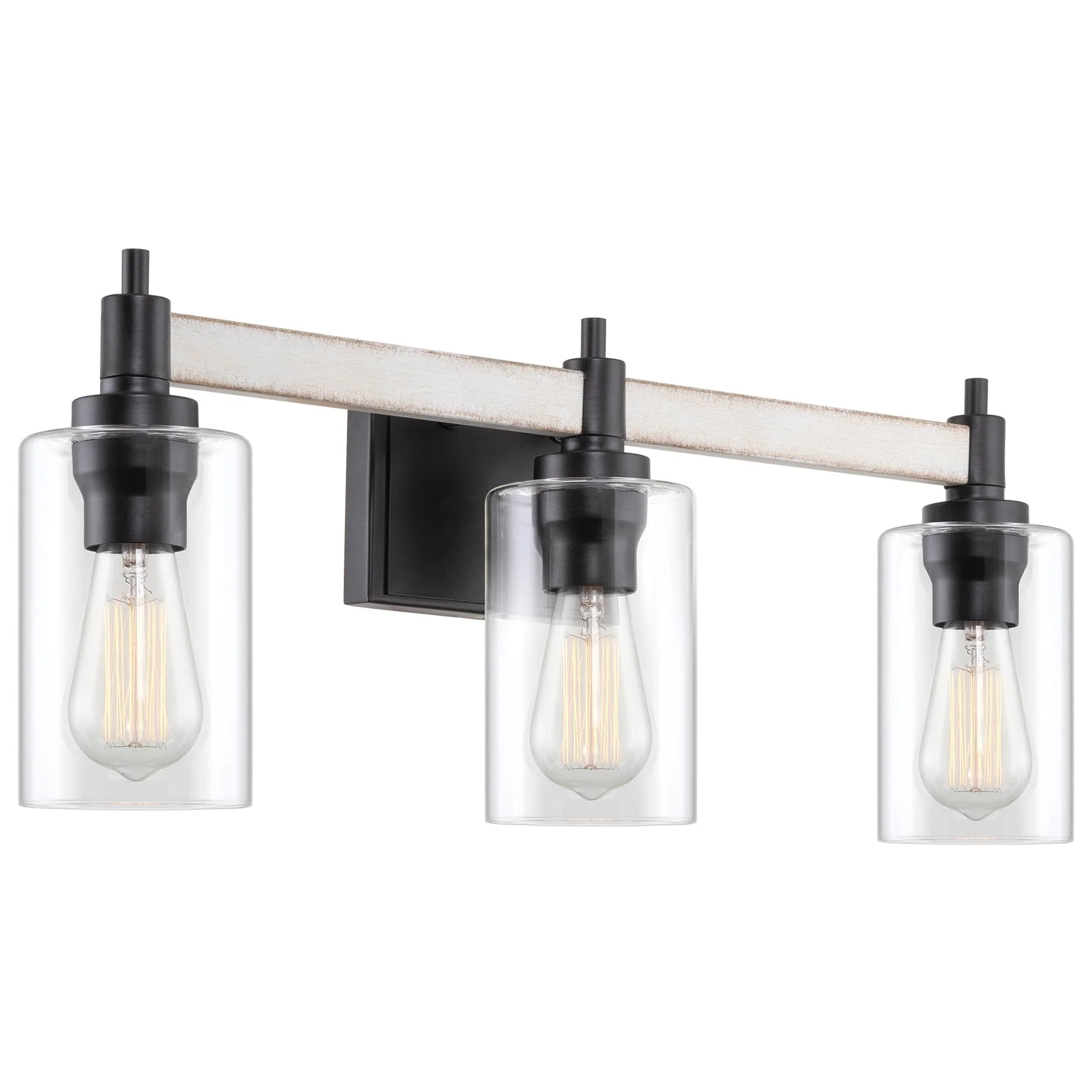 Theo 25 3-Light Modern Farmhouse Vanity / Bathroom Light
