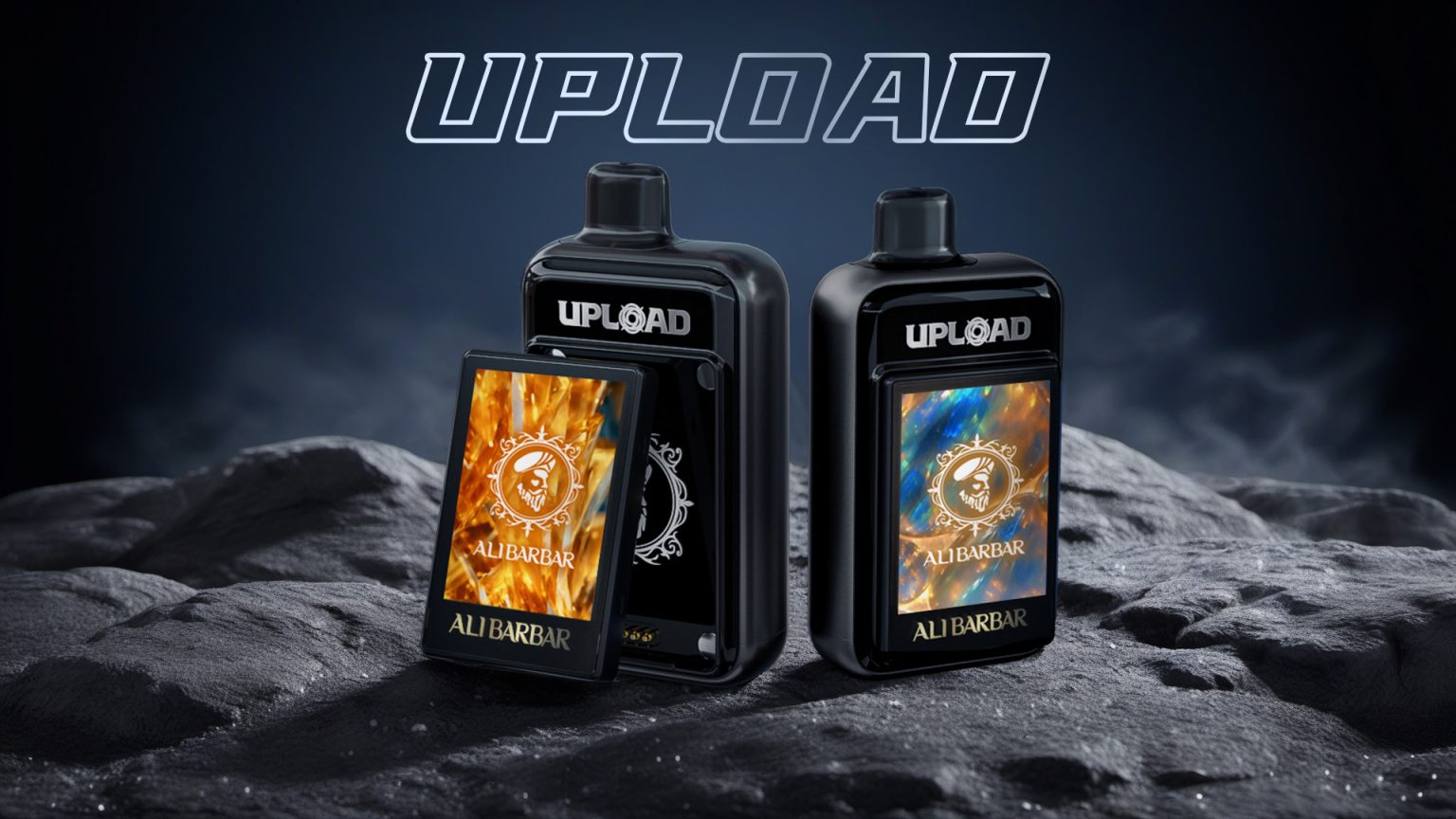 AliBarbar Upload 25000 Puffs with replaceable LED Screen