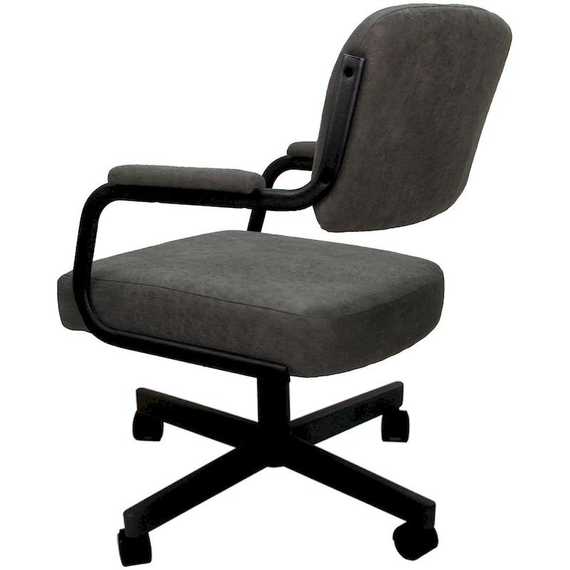 Swivel Kitchen Dining Caster Chair with Wheels - M-110 - N/A