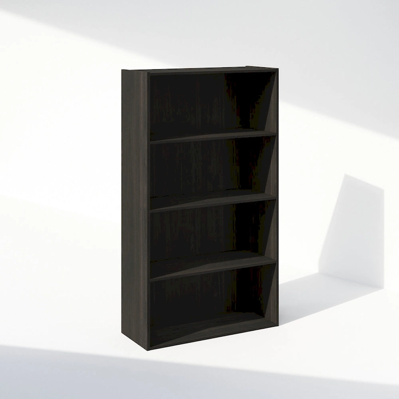 Furinno Simple Open Shelf, Bookcases, 4-Tier