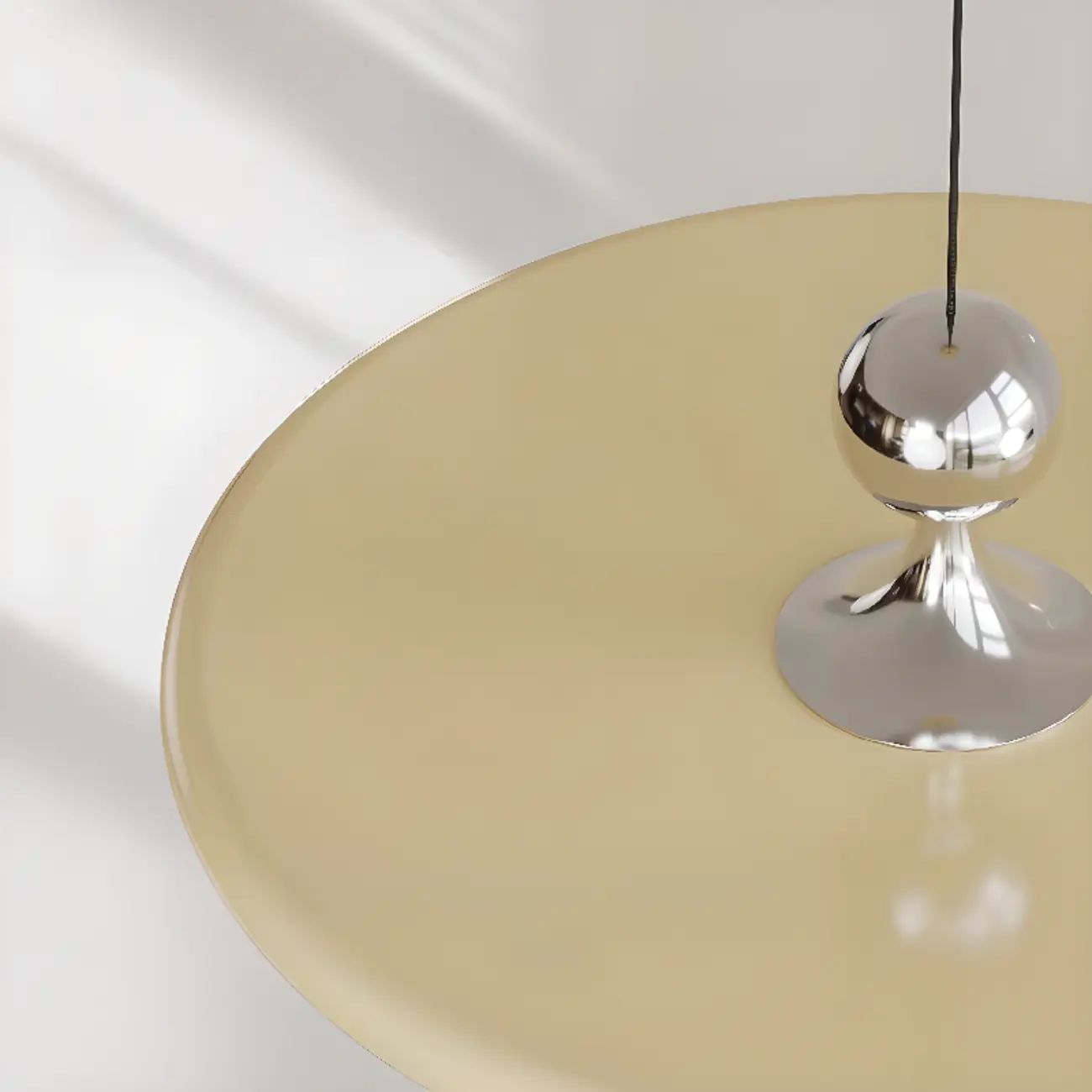 Modern Metal Red Swing Arm Pendant Light with Acrylic Shade