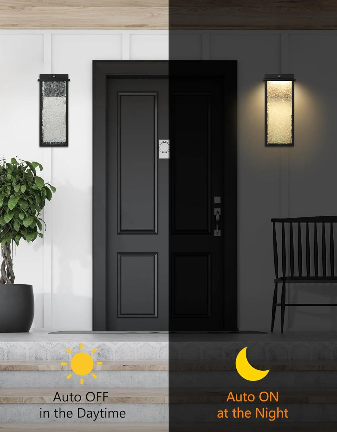 Walker Edison | Outdoor Wall Sconce Light Fixture