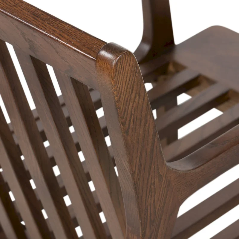 Poly & Bark Verity Leather Lounge Chair - Full Grain Genuine Italian Leather