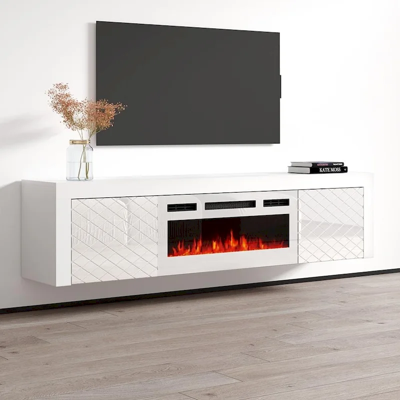 Dia WH-EF Electric Fireplace 71  TV Stand