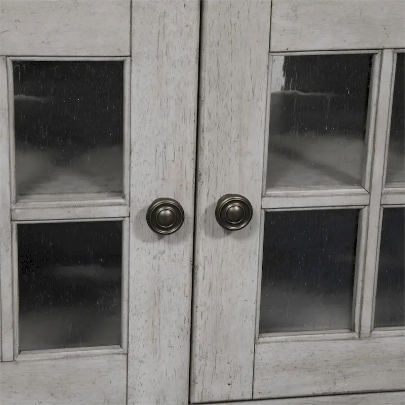 Heartland Antique White Tobacco Entertainment TV Stand