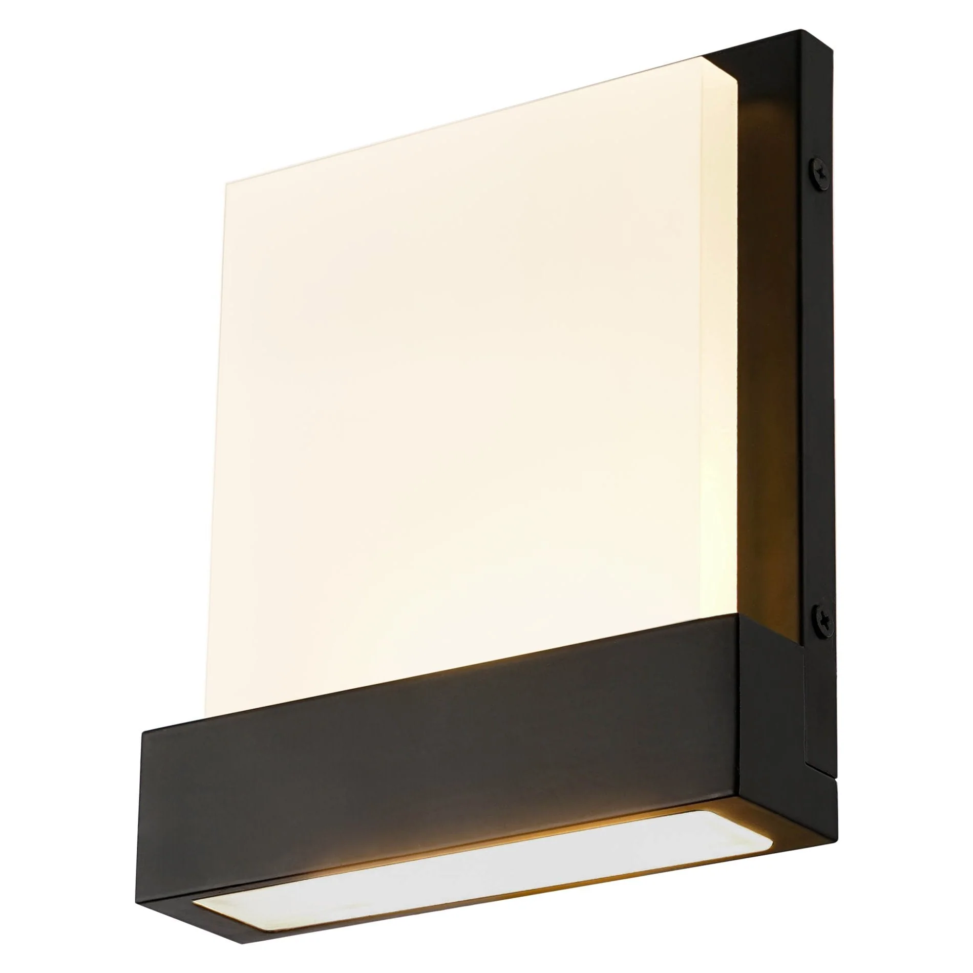 Everett 7 Modern 8W Integrated LED (40W eq.) Bathroom / Wall Light
