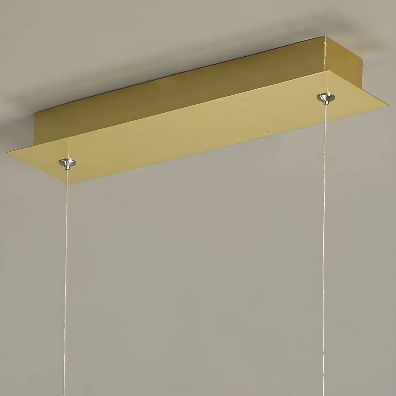 Modern Adjustable Clear Glass LED Pendant Light