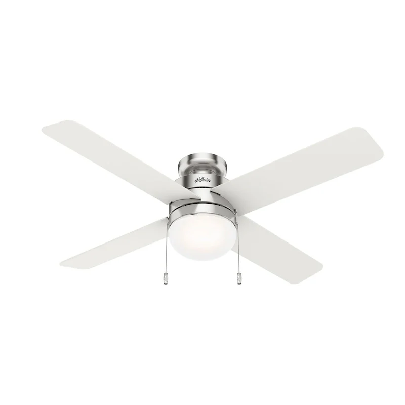 Hunter 52  Timpani Ceiling Fan w/ LED Light, Pull Chain