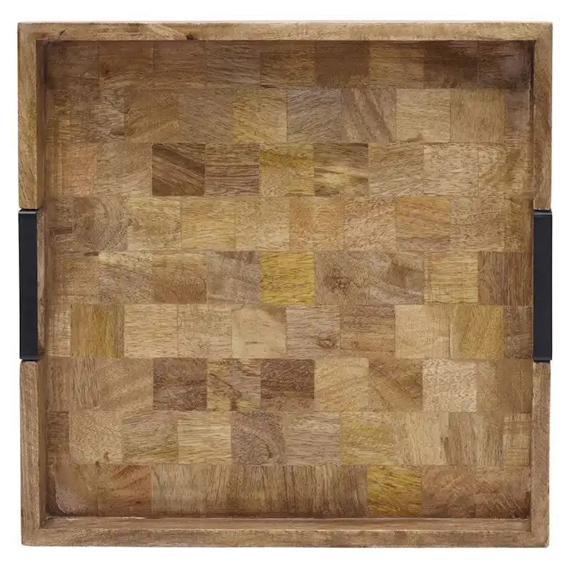 Mikasa Avery Square Lazy Susan Serve Tray - 14 in