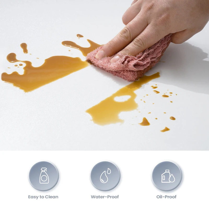 Pellebant Modern Office Computer Desk Writing Desk with 2 Drawers