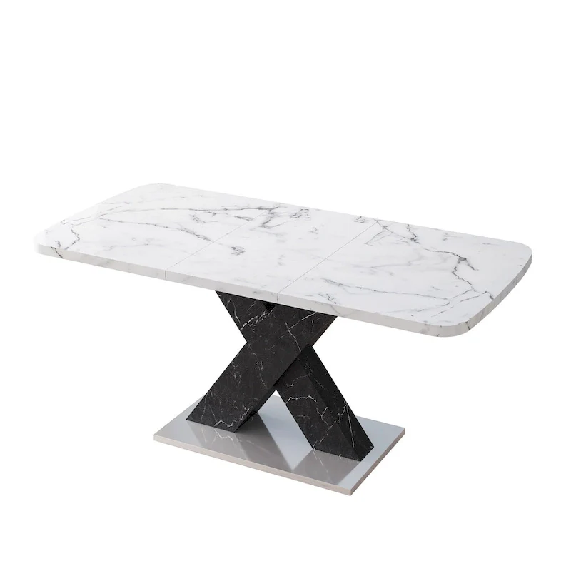 Modern Expandable Square Dining Table