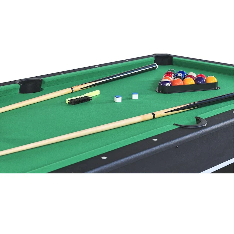 6-ft Pool Table with Table Tennis Top