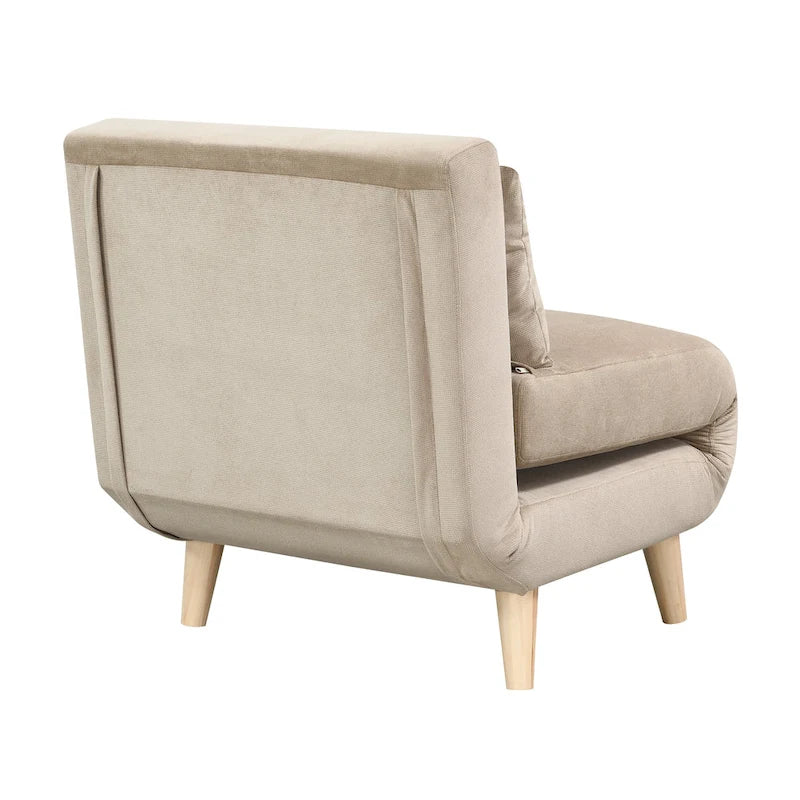 Convertible Upholstered Sofa Bed Sleeper Chair