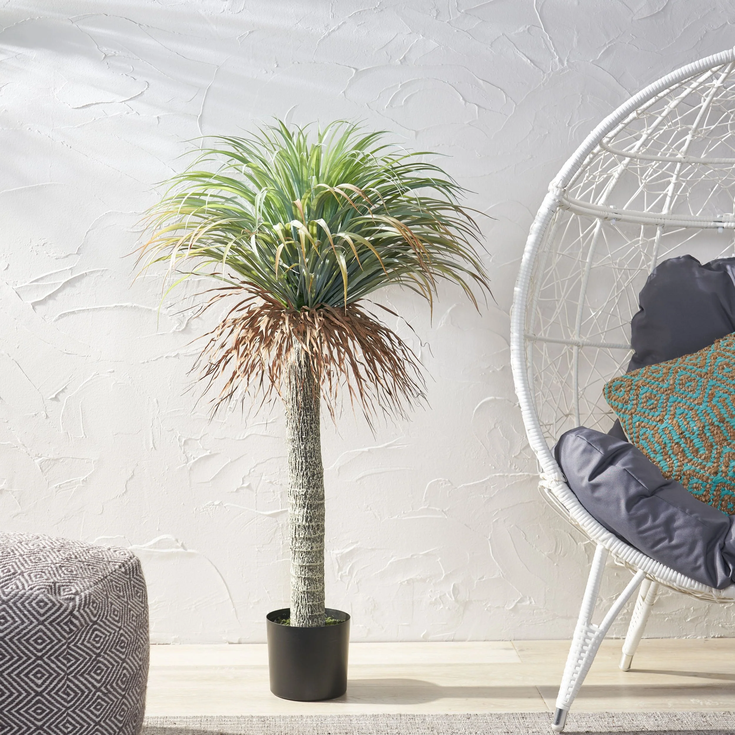 Artificial Tabletop Yucca Plant, Green - NH092413