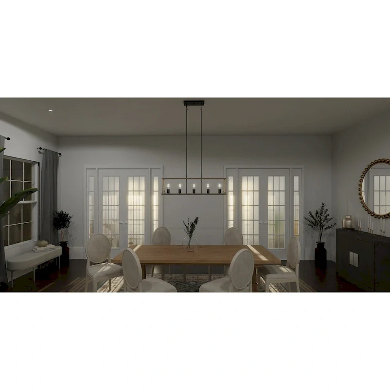 Oakley 6-Light Earth Black Island Light