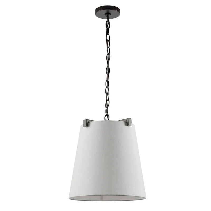 SAFAVIEH Lighting Caridad Pendant - 13  x 13  x 13  - Oil Rubbed Bronze - 13Wx13Dx88H