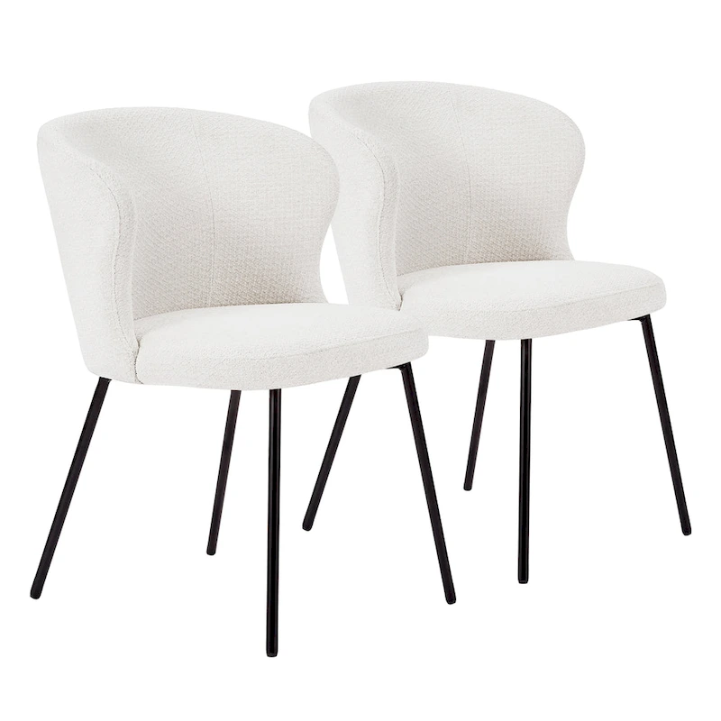 Art Leon Modern Dining Chairs, Set of 2