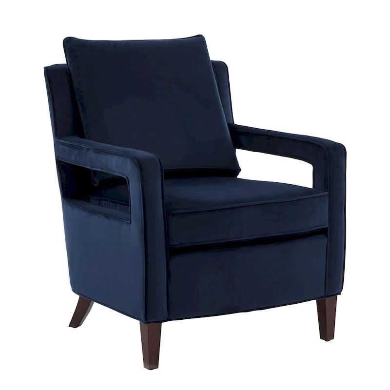 Quinn Velvet Accent Arm Chair by Greyson Living