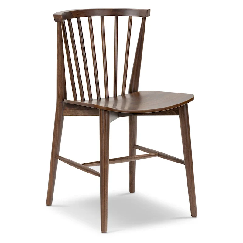 Poly & Bark Ligna Dining Chair - Spindled Bark with Solid Wood Frame